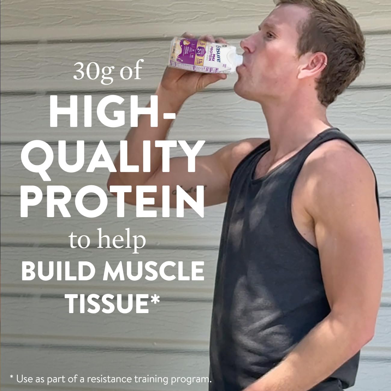 Ensure Max Protein 2-in-1 Vanilla Caramel, 30g High Protein, HMB 12 pack