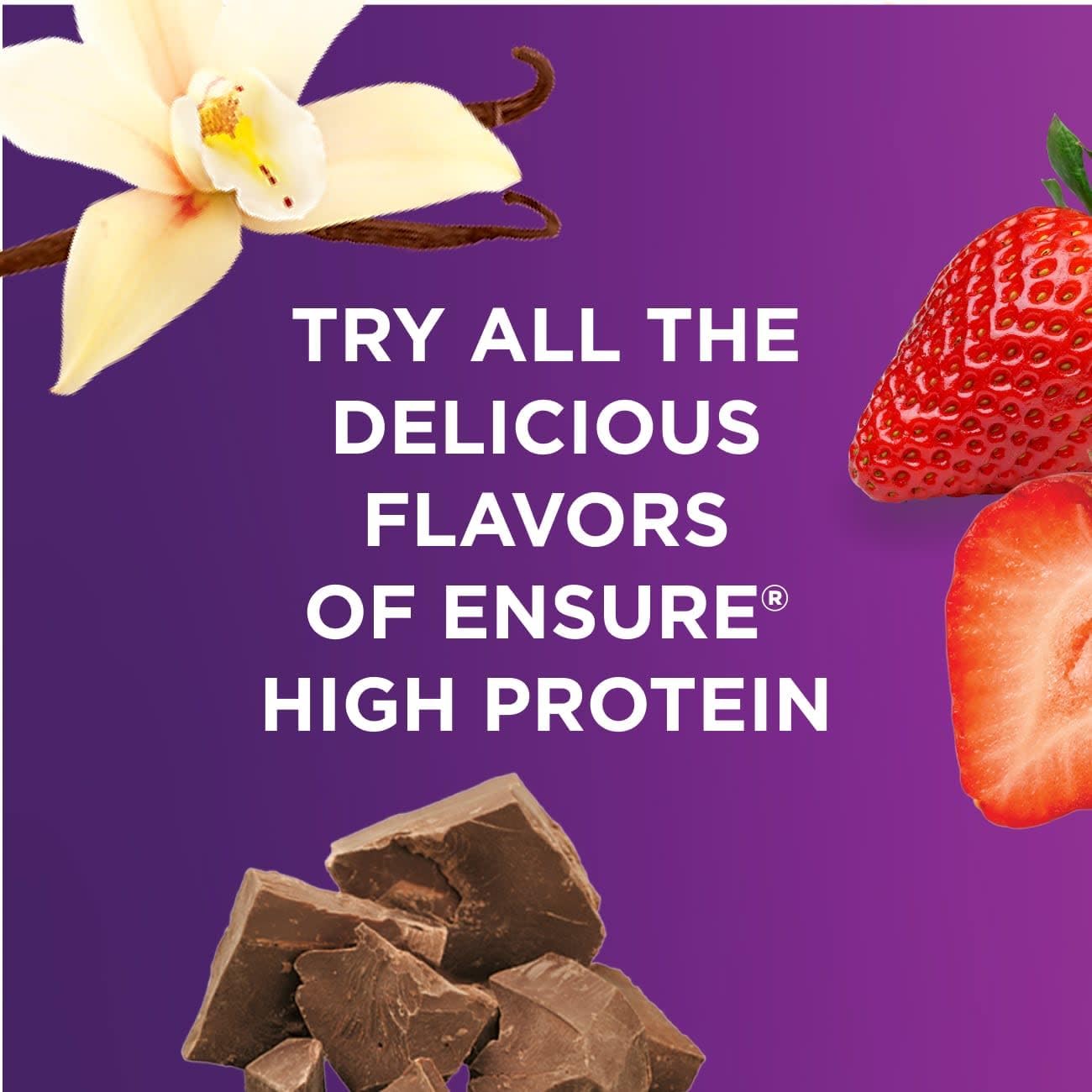 Ensure High Protein Milk Chocolate Nutrition Shake, Ready to Drink, 16g Protein and 27 Vitamins and Minerals, 8 fl oz, 24 Pack
